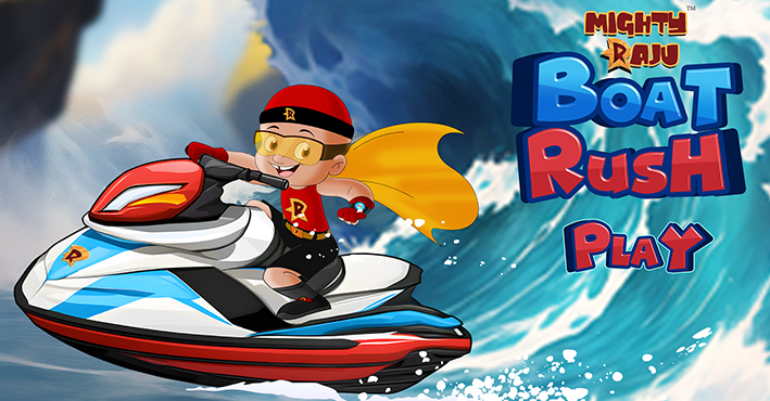 Mighty Raju Boat Rush