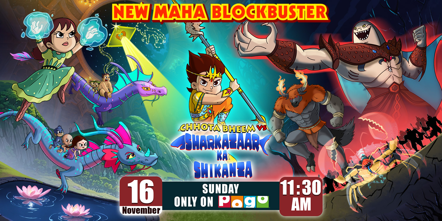 Chhota Bheem vs Sharkazaar ka Shikanza